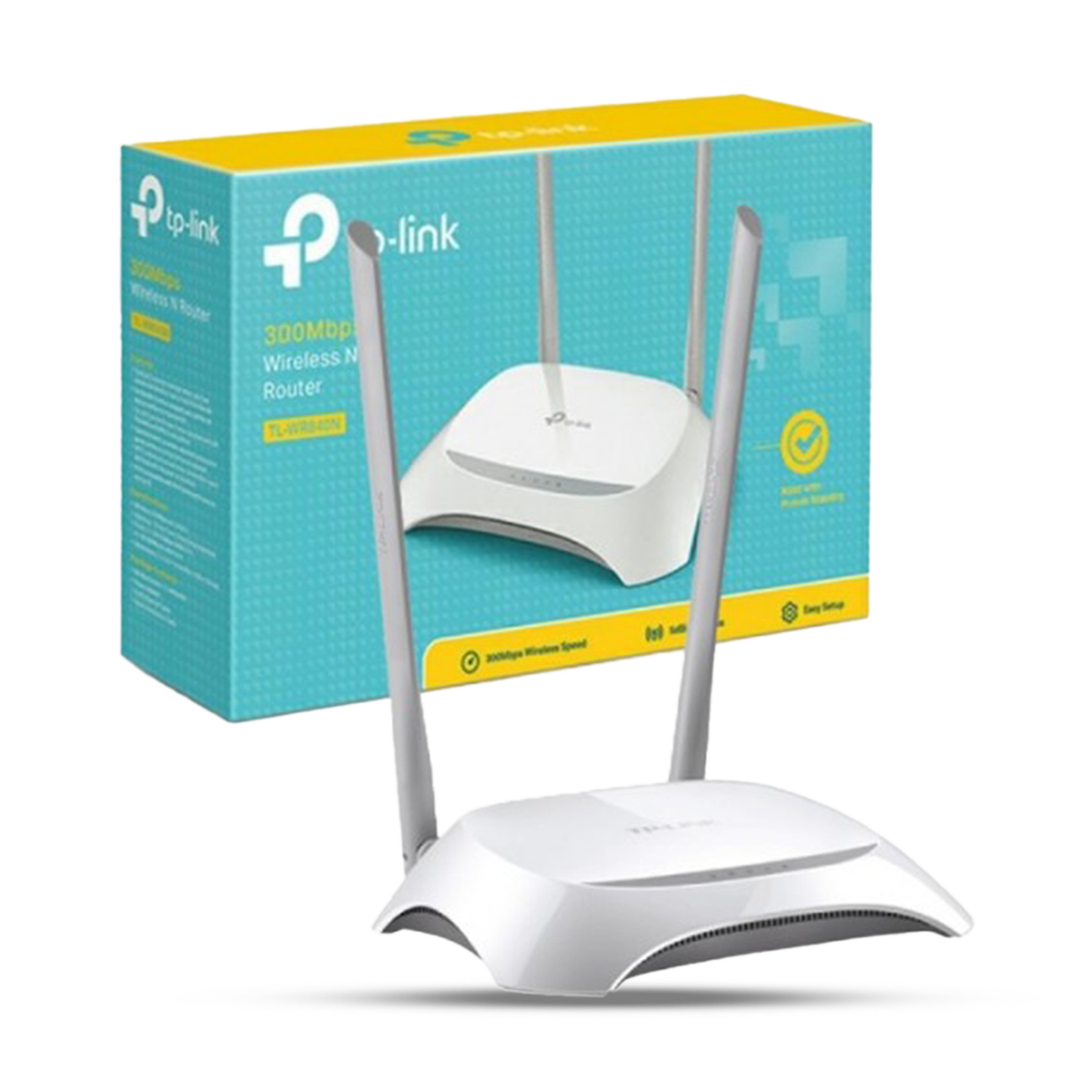 TP-Link TL-WR840N Wireless Router 300Mbps - White