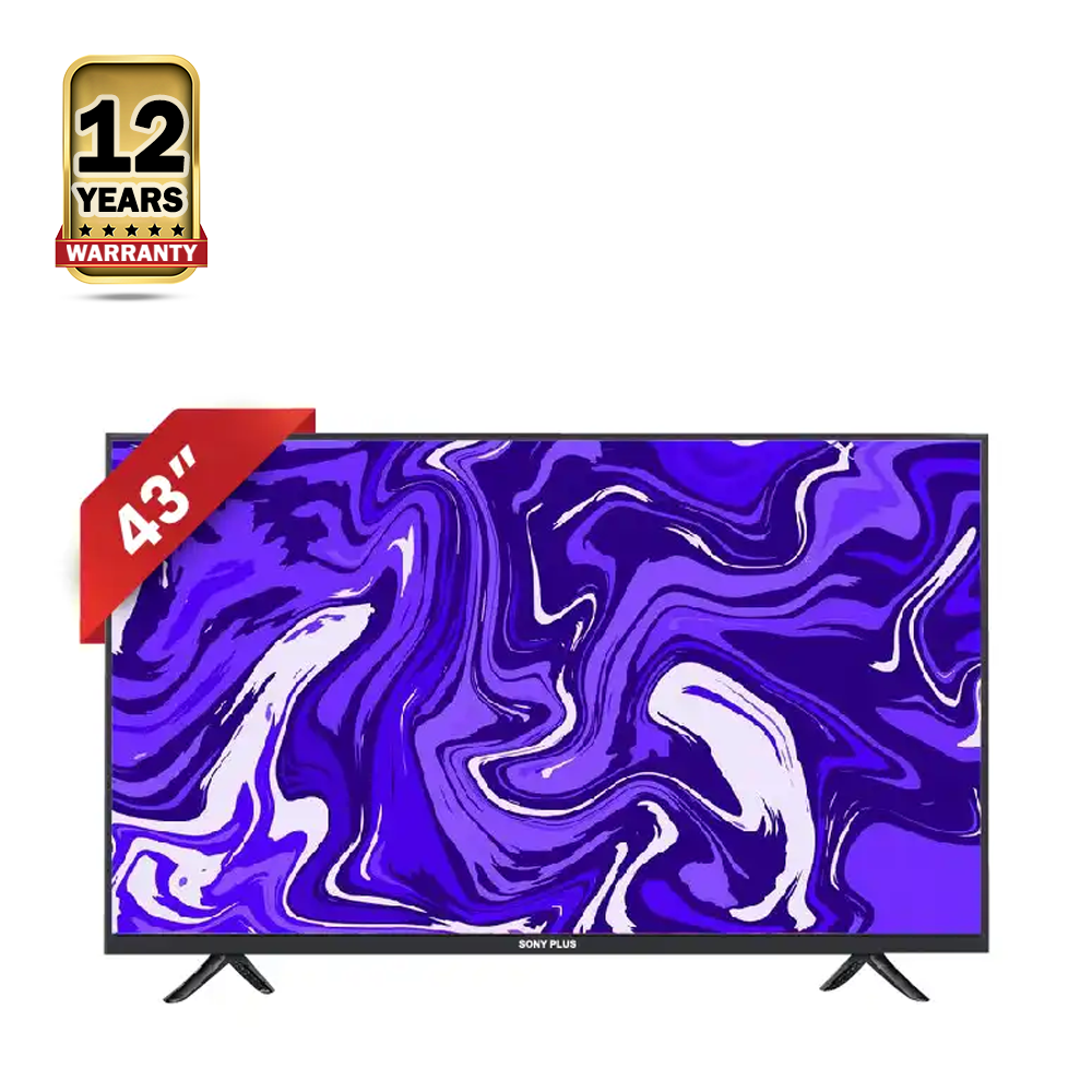 Sony Plus SP43SF Frameless Smart Android LED TV - 43 Inch