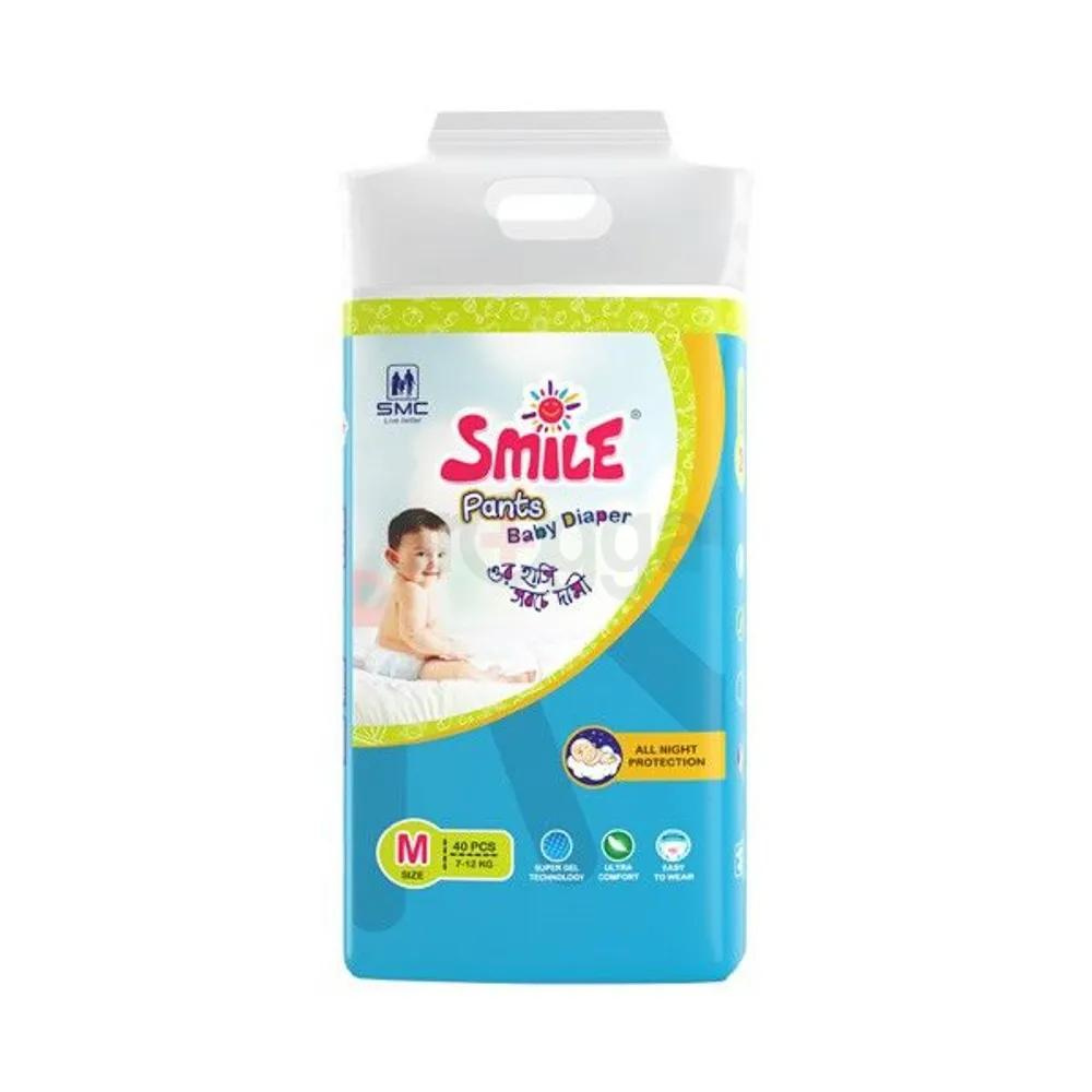 Smile Baby Pants Diaper - Medium - 40 Pcs