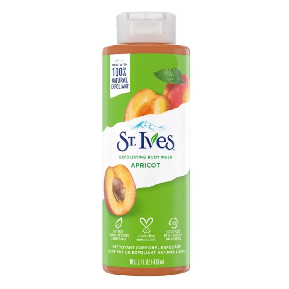 St. Ives Exfoliating Body Wash Apricot - 473ml - CN-188