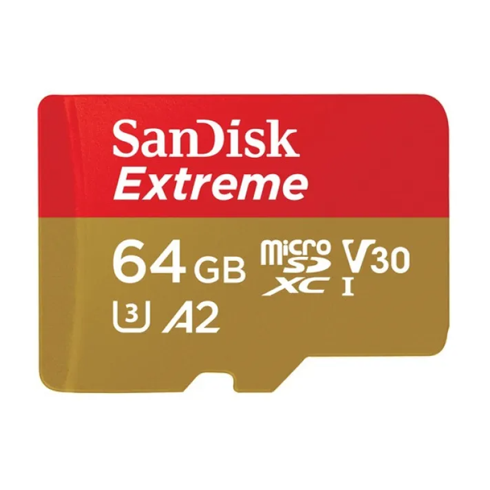 SanDisk Micro Extreme UHS-I SDXC Class-10 Memory Card - 64GB 