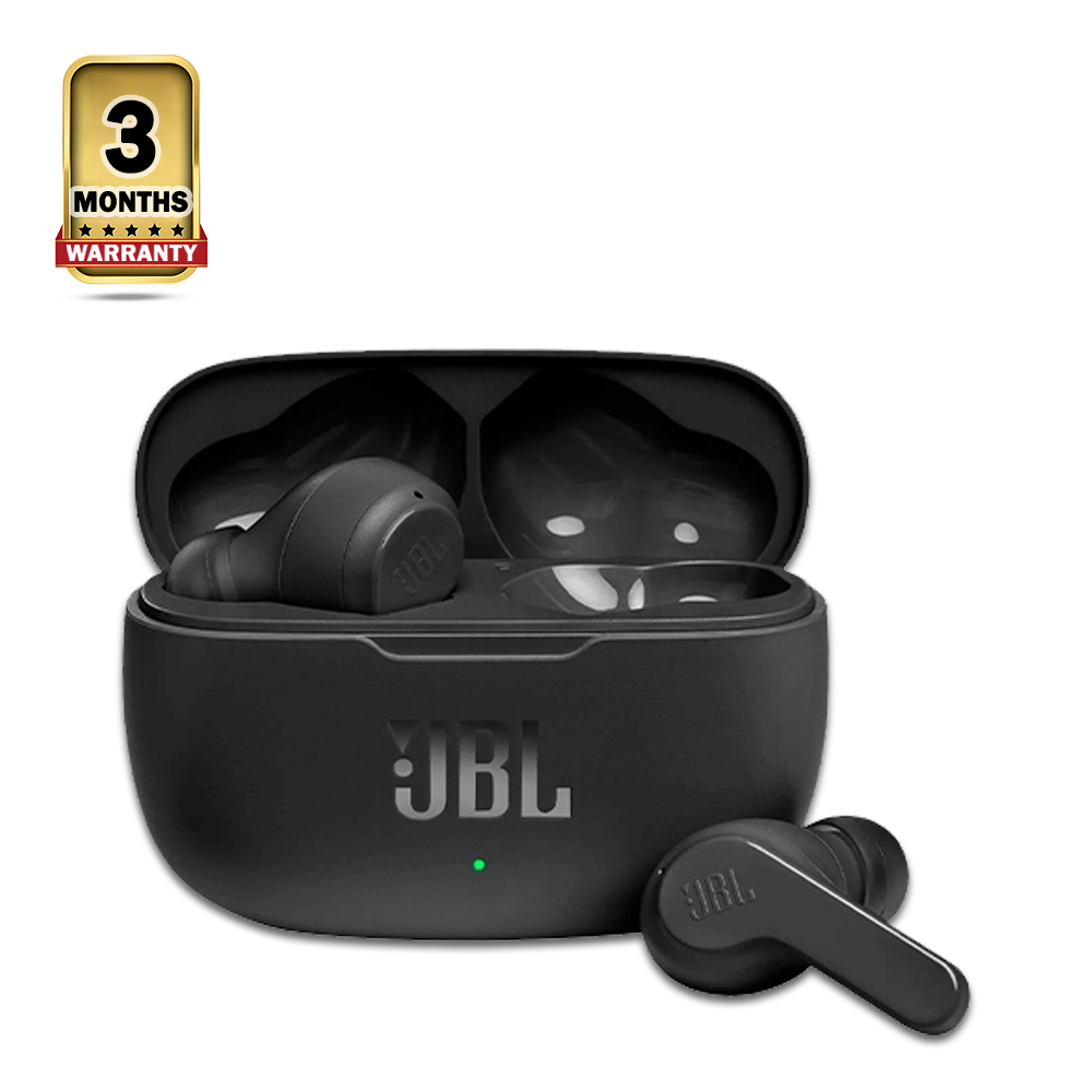 JBL Wave 200TWS True Wireless Earbuds - Black 