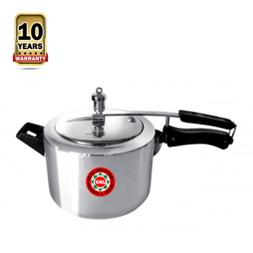 KML Classic Pressure Cooker - 5.5 Liter - Silver