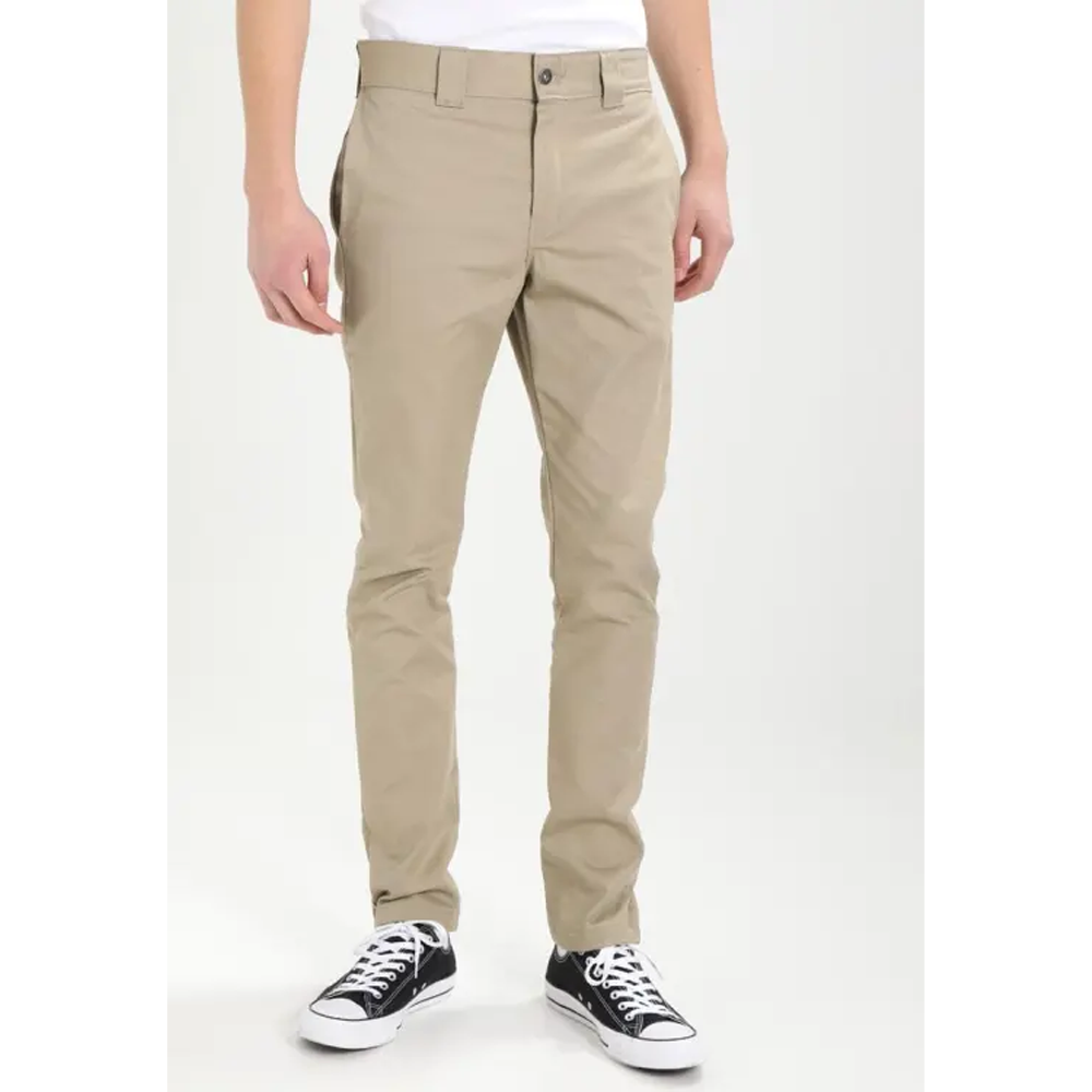 Twill Gabardine Pant For Men - Cream