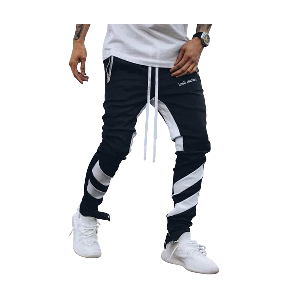 Cotton Mix Joggers for Men - Black - TJ-01