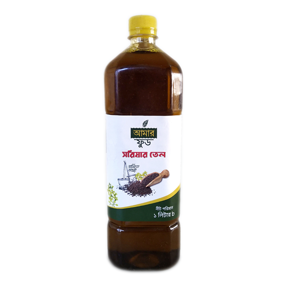 Ghani Mustard Oil Plastic Bottle - 1 Liter