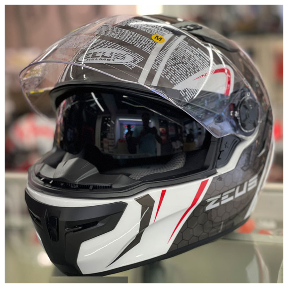 Zeus 813 AN25 Helmet - Silver