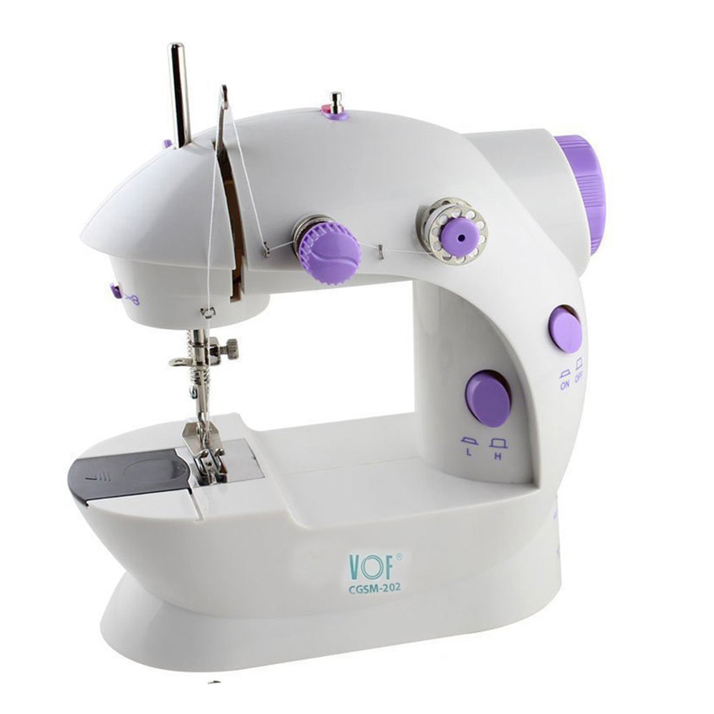 VOF CGSM202 5 In 1 Mini Electric Sewing Machine - White