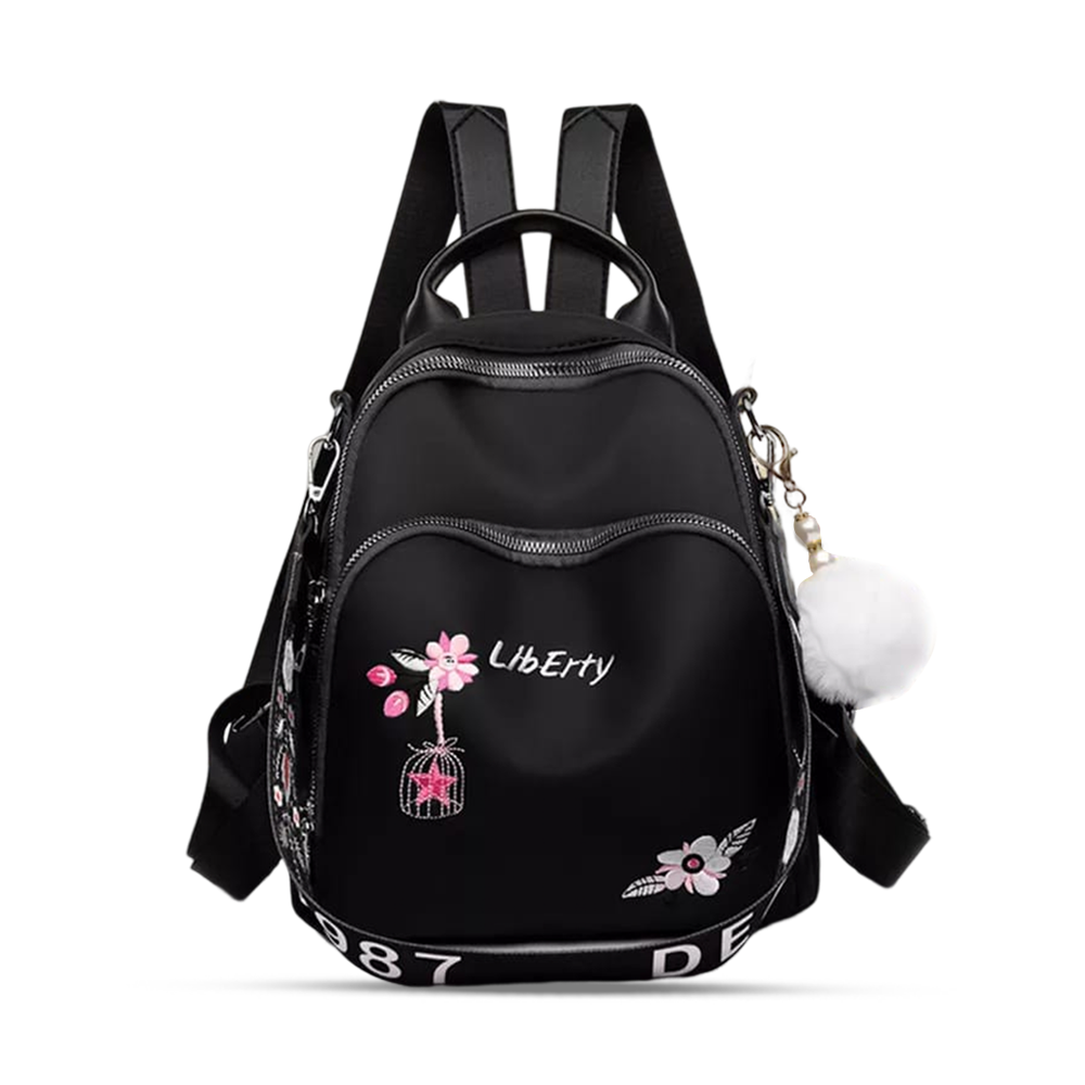 Black school backpacks for girl hot sale