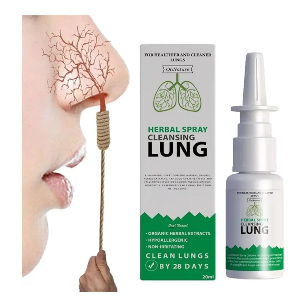 Nasal Spray To Relieve Nasal Congestion - White