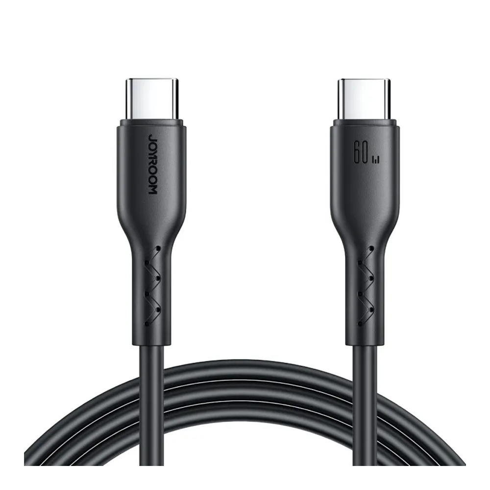 Joyroom SA26-CC3 Type-C to Type-C 60W Fast Charging Data Cable - 1 Meter - Black