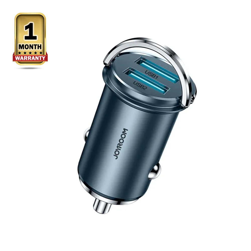 Joyroom C-A36 Mini Dual-Port Fast Car Charger - 45W - Black