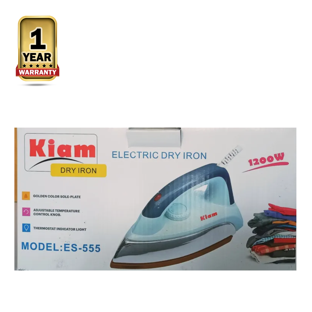 Kiam ES-555 Electric Dry Iron - Multicolor