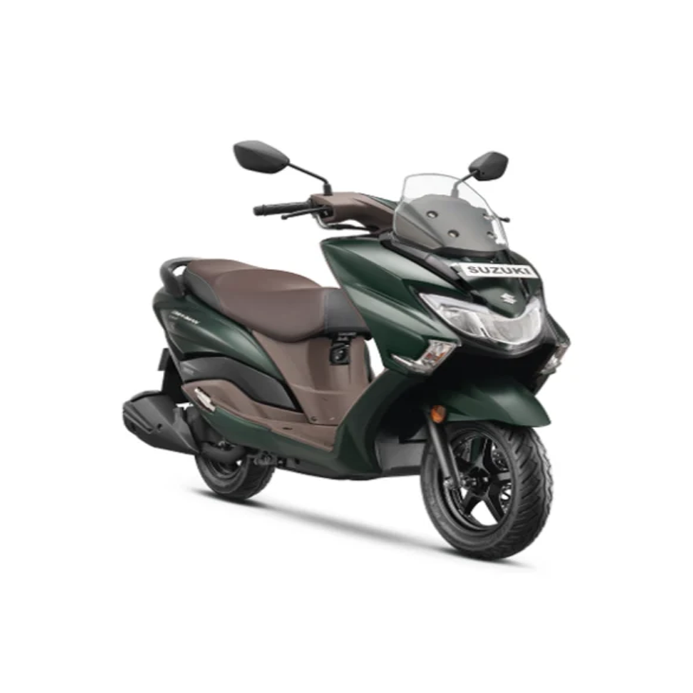 Suzuki Burgman Street Scooter - 125CC - Green