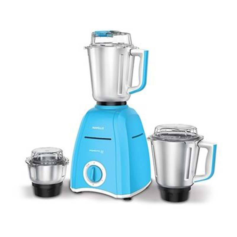 Havells Momenta NV - 3 SS Jars Mixer Grinder - 900w - 1.75L - Blue