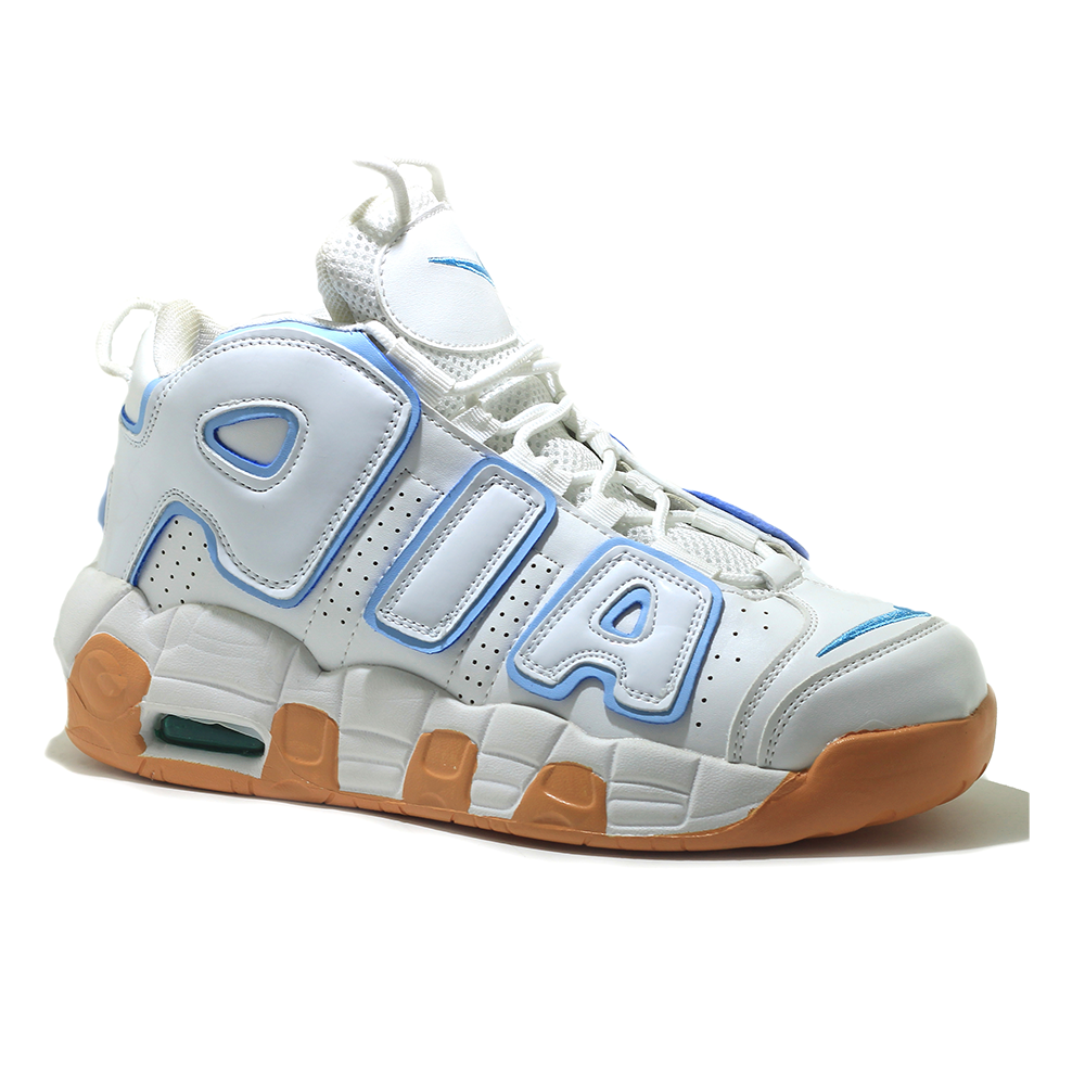 PU Leather AIR Sneaker for Men - White	- AIR01