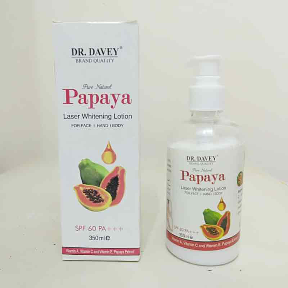 Dr Daveya Papaya Laser Whitening Lotion - 350ml