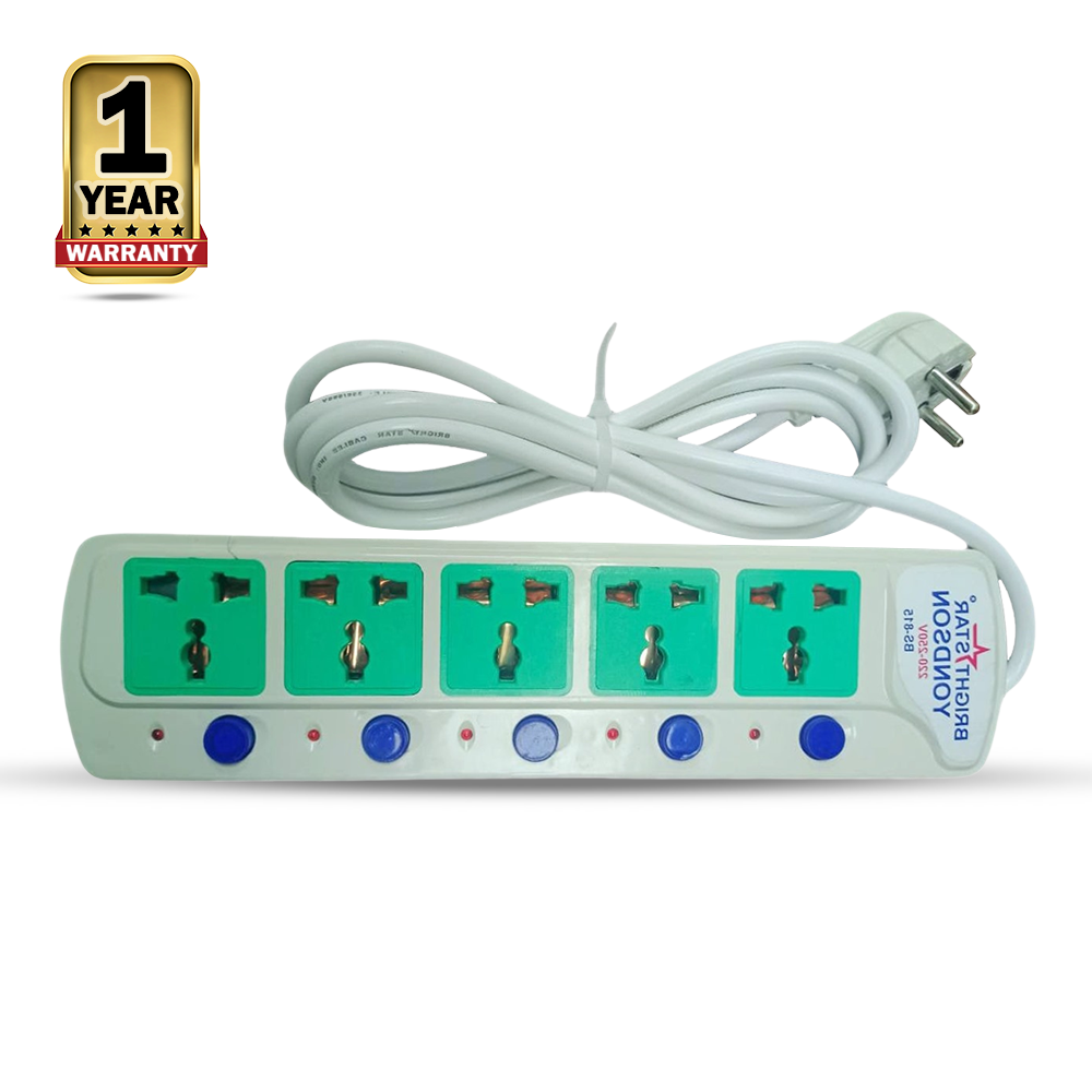 BrightStar Multi Plug - 5 Port - 2M - 815