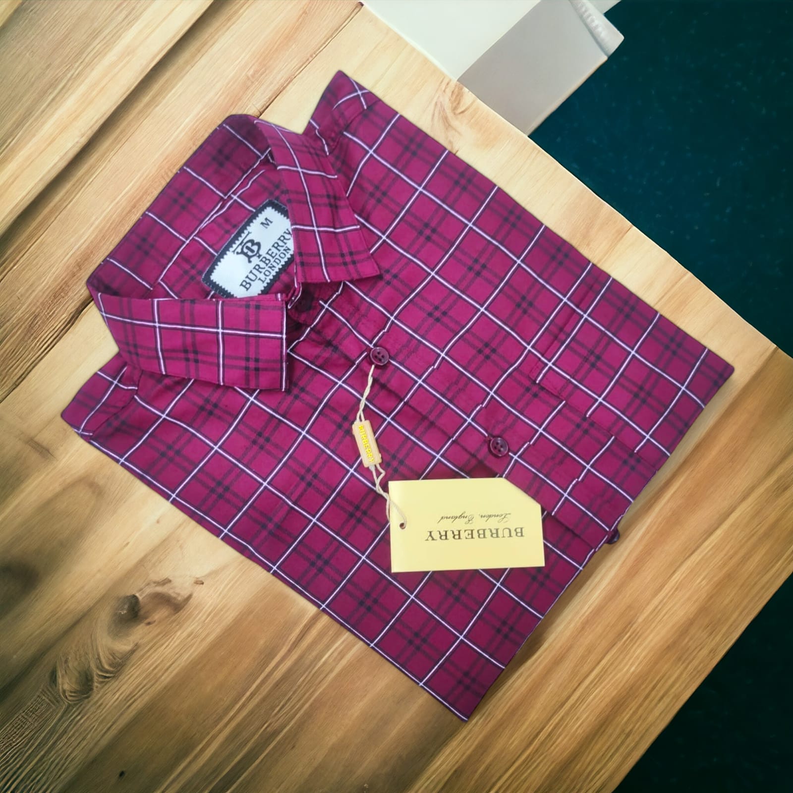 Cotton full Sleeve Check Shirt  For Men - Multicolor - OP604