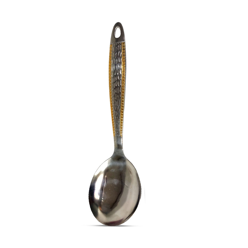 Stainless Steel Vegetable Spoon - Silver