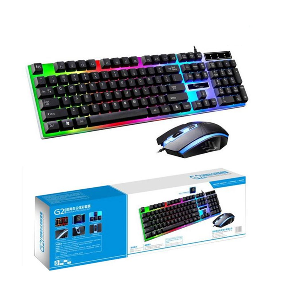 Skytouch G21 Gaming Wired RGB Keyboard Mouse Combo