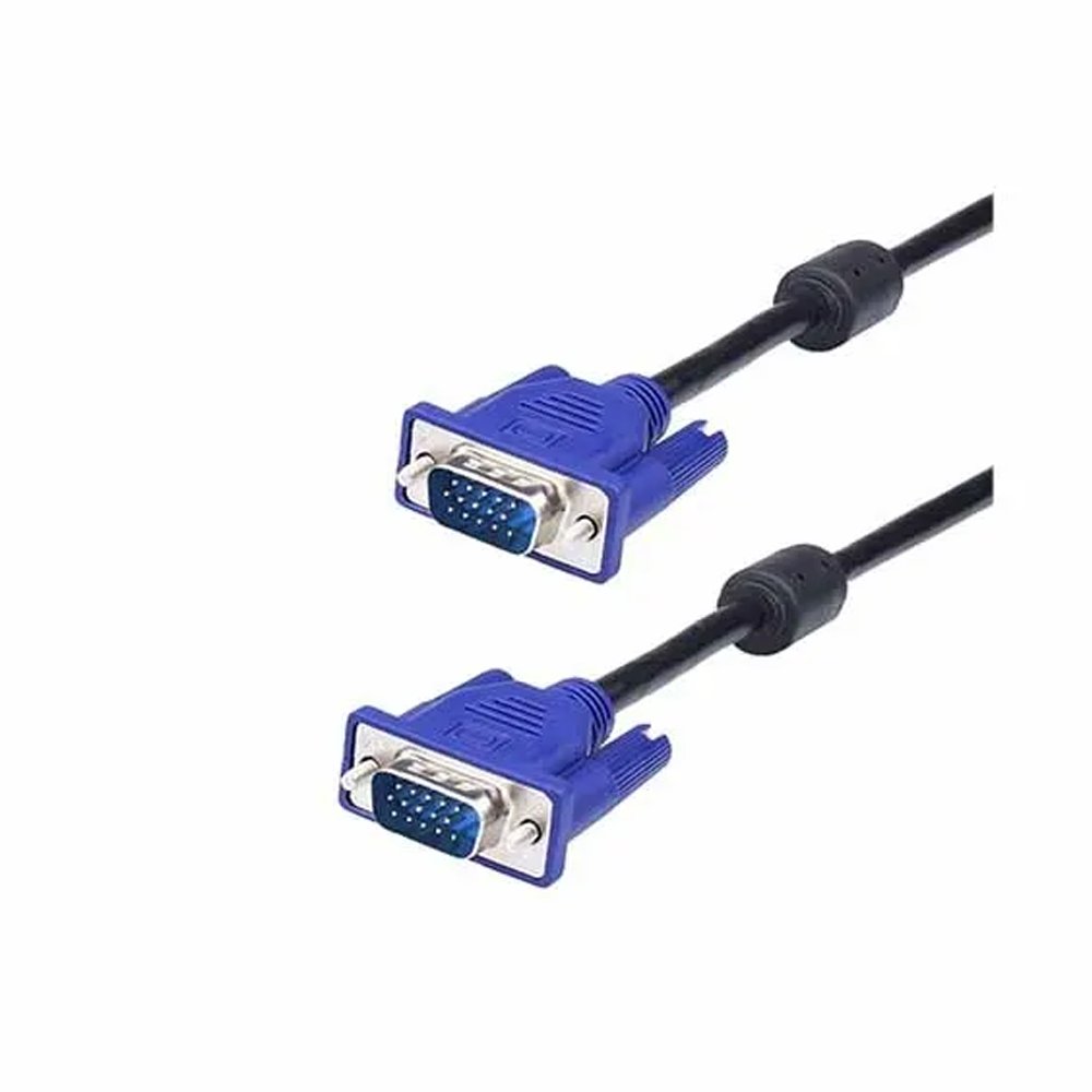 VGA to VGA Cable for Computer and Others - 1.5 Meter - Blue