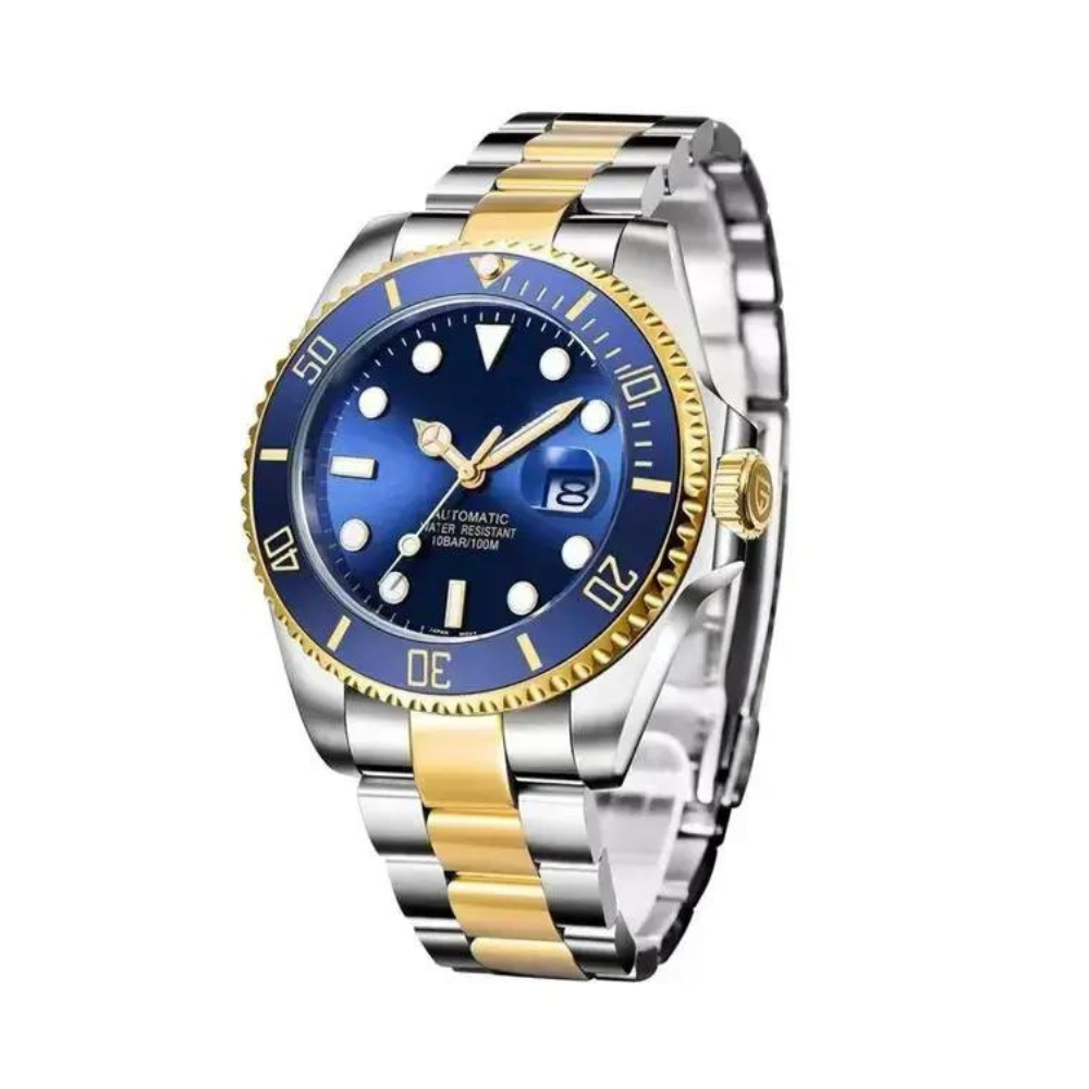 Mechanical Waterproof Watch For Men - Blue