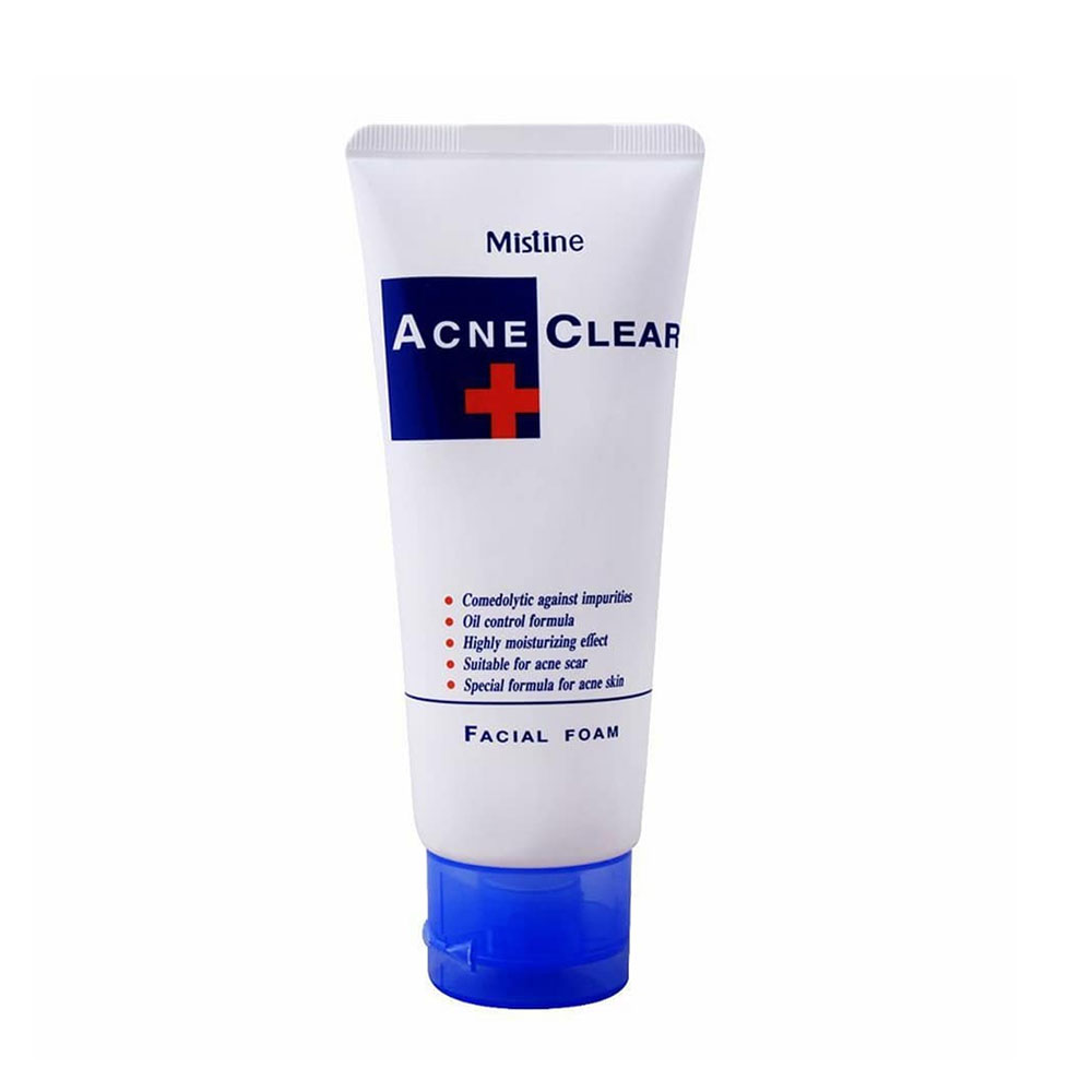 Mistine Acne Scar Clear Oil Blemish Control Facial Face Wash - 120ml
