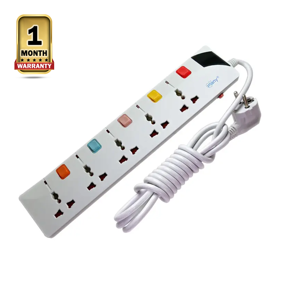 Many G157 2Pin Business Class 5 Port Multiplug - 3 Meter