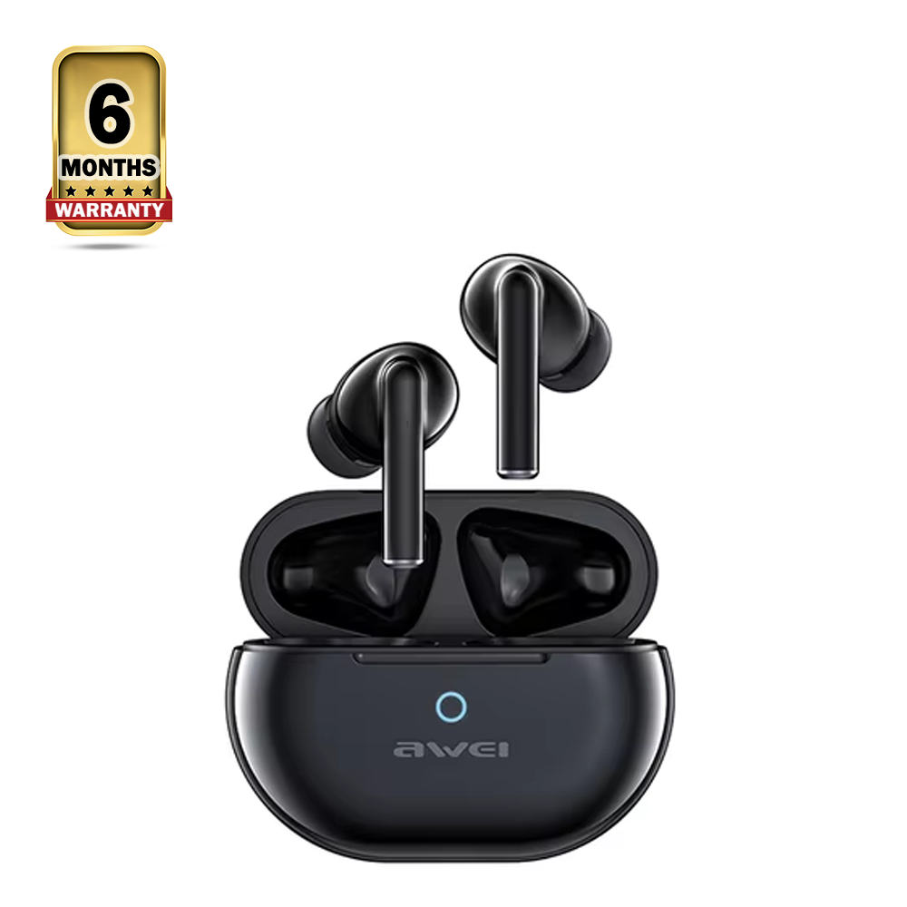 Awei T61 Wireless Bluetooth ENC Earbuds - Black