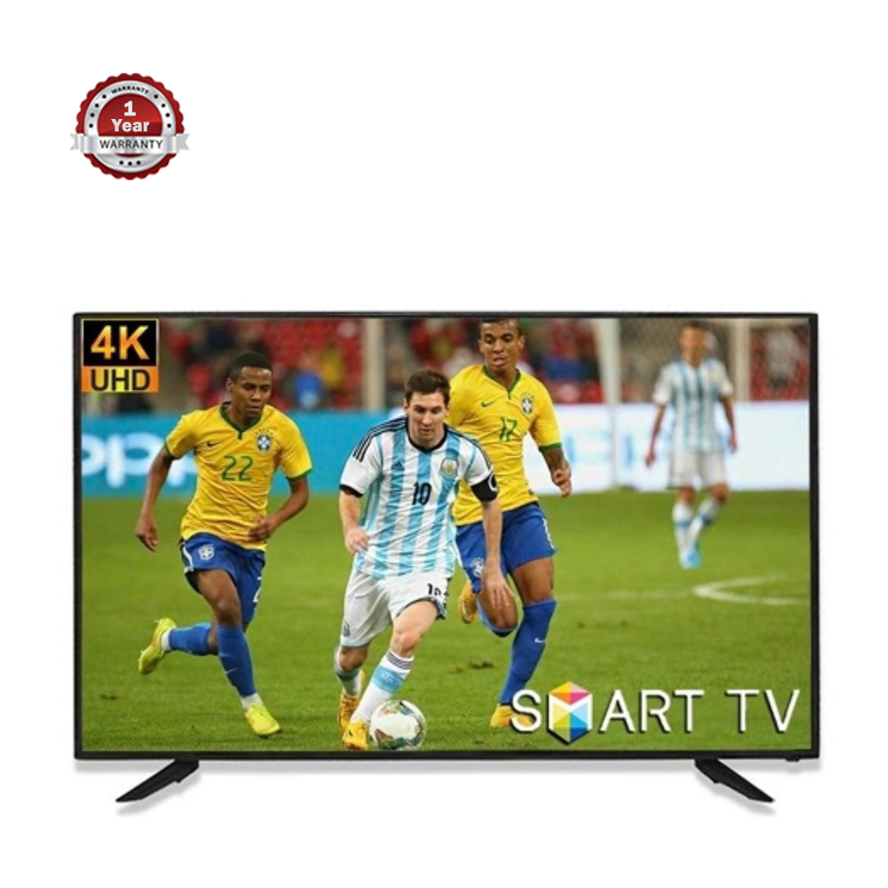 Hamim 55" Inch HT55 Android Smart 4K LED Smart TV - Black