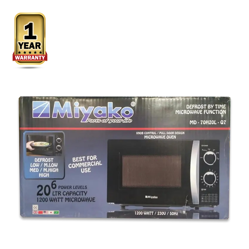 Miyako MD-70H20L-Q7 Microwave Oven - 20 Liter