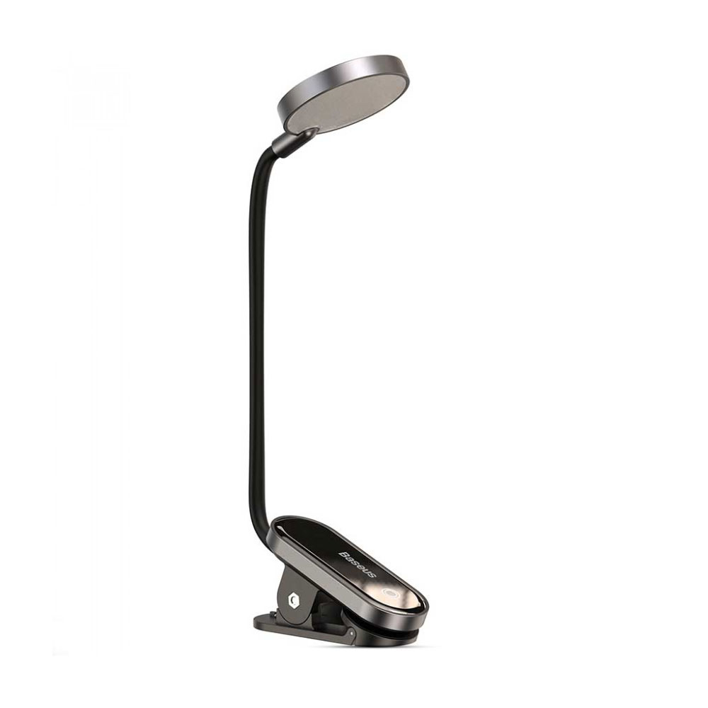 Baseus Mini Clip Lamp Comfort Reading USB Led Light - Grey