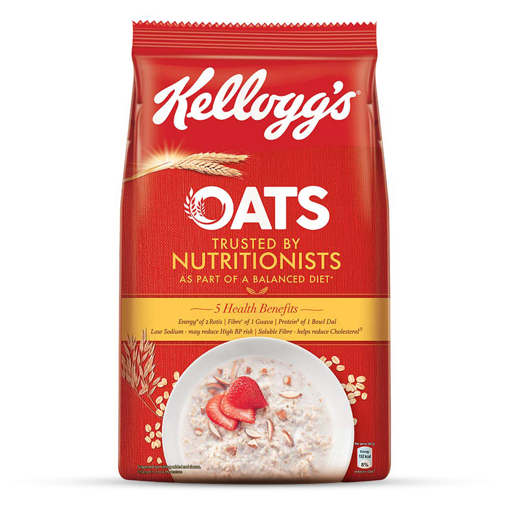 Kellogg's Oats Breakfast Cereal - 900gm - HH34