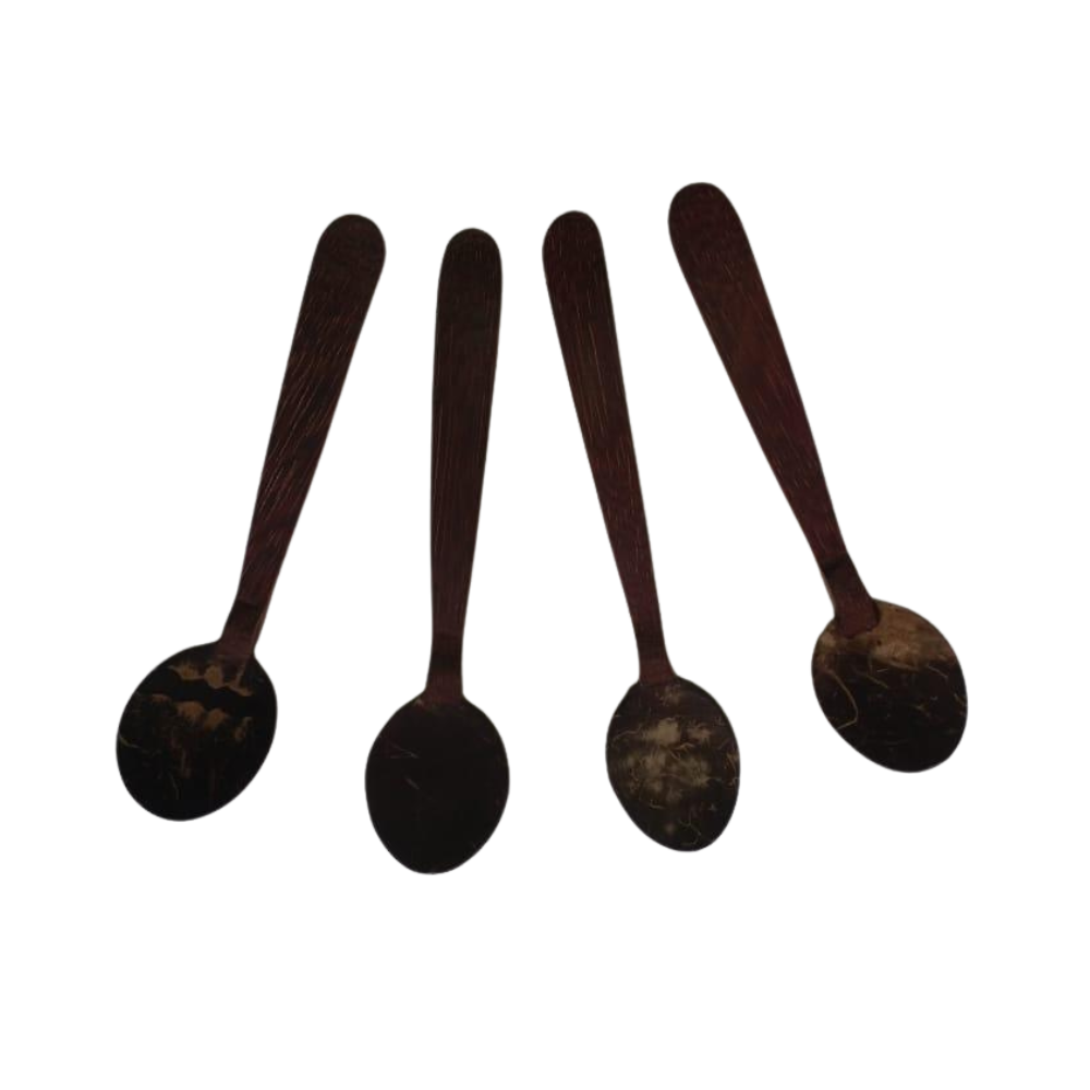 Coconut Shell Spoon - Brown - U005
