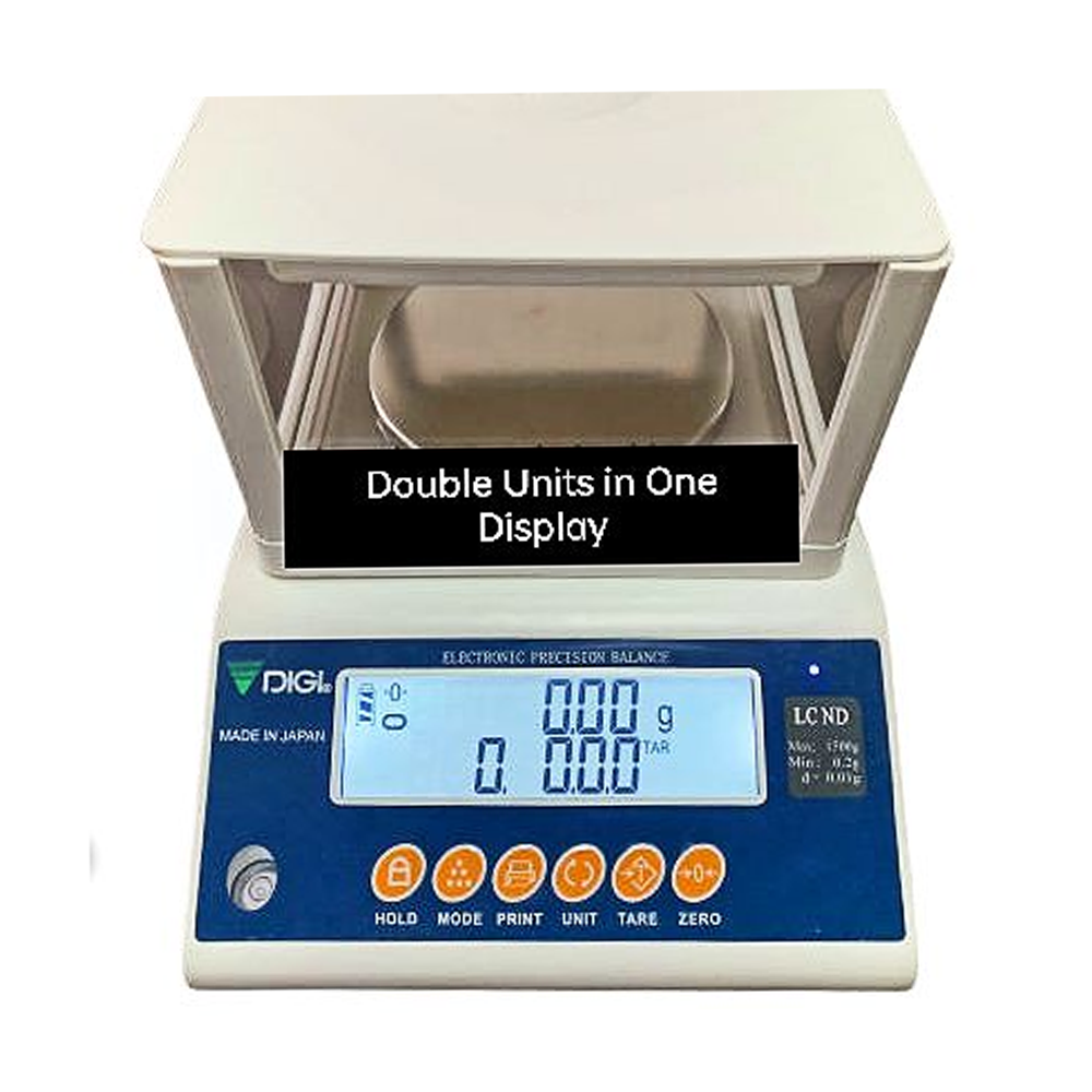 Precision Balance Double Units in One Display Digi - 600gram/0.01g