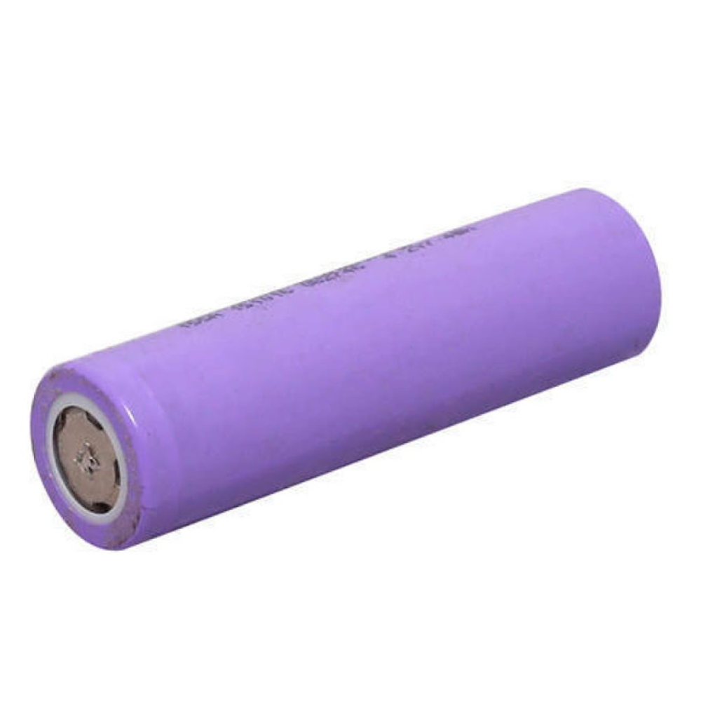 Rechargeable LC18650 3.7V Lithium-ion Li-ion Battery - Purple