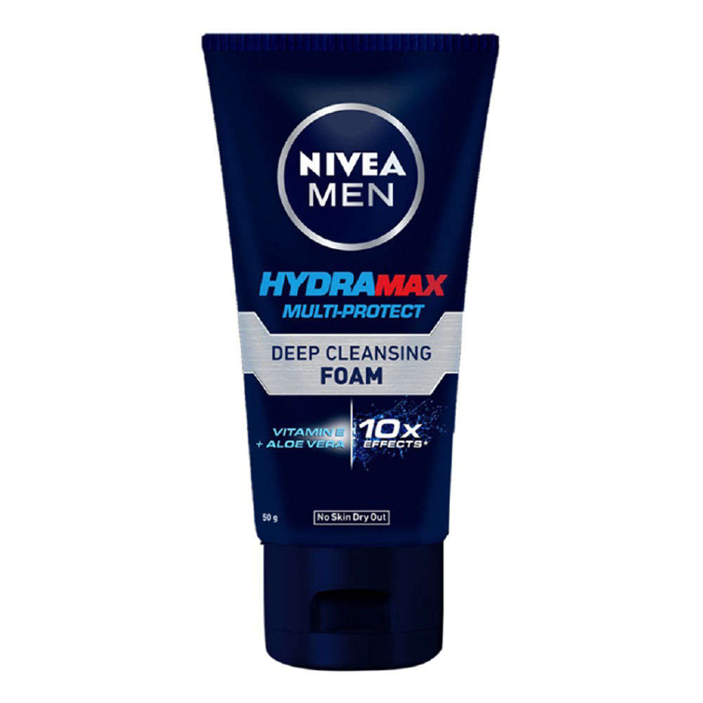 Nivea Men Hydra Max Deep Cleansing Foam - 50gm - 81368D