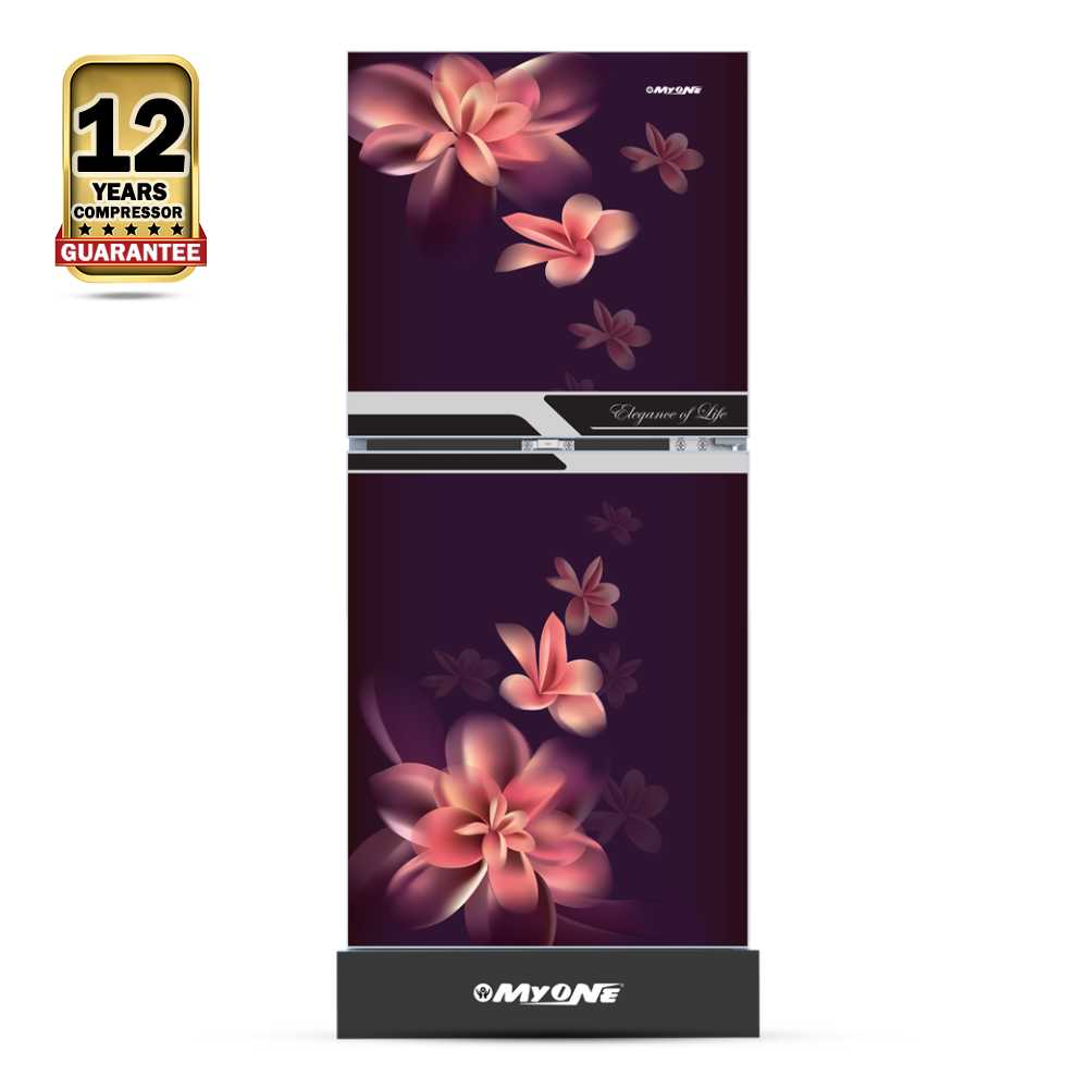 MYONE MY-1F5G Refrigerator - 165 Liter - Tulip Black