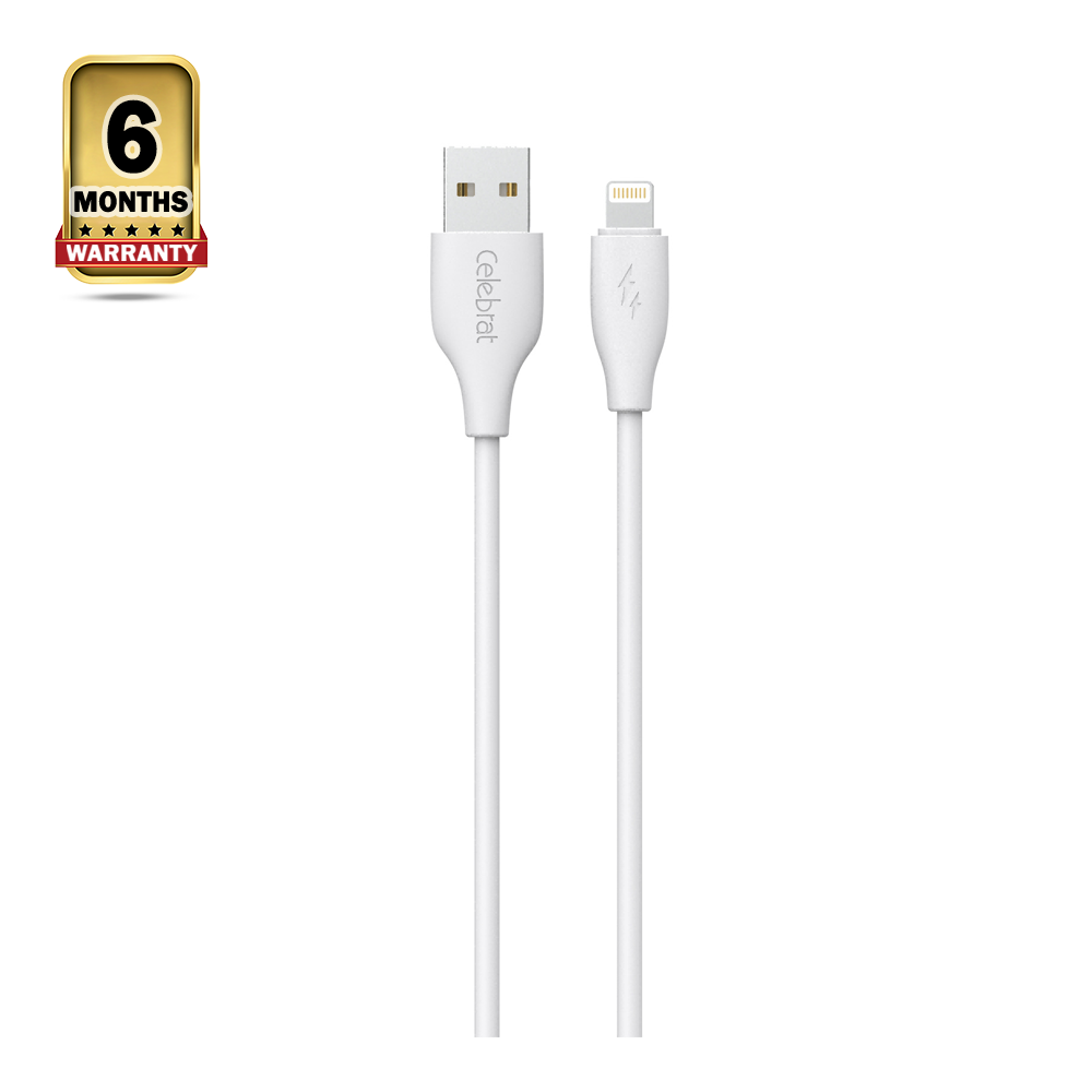 Yison Celebrat CB-31-A-L Charging and Data Cable For IOS 2.4A - 1 Meter - White