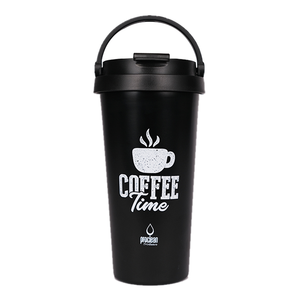 Proclean Carry n Go Coffee Mug - 500ml - Black - CM-1718