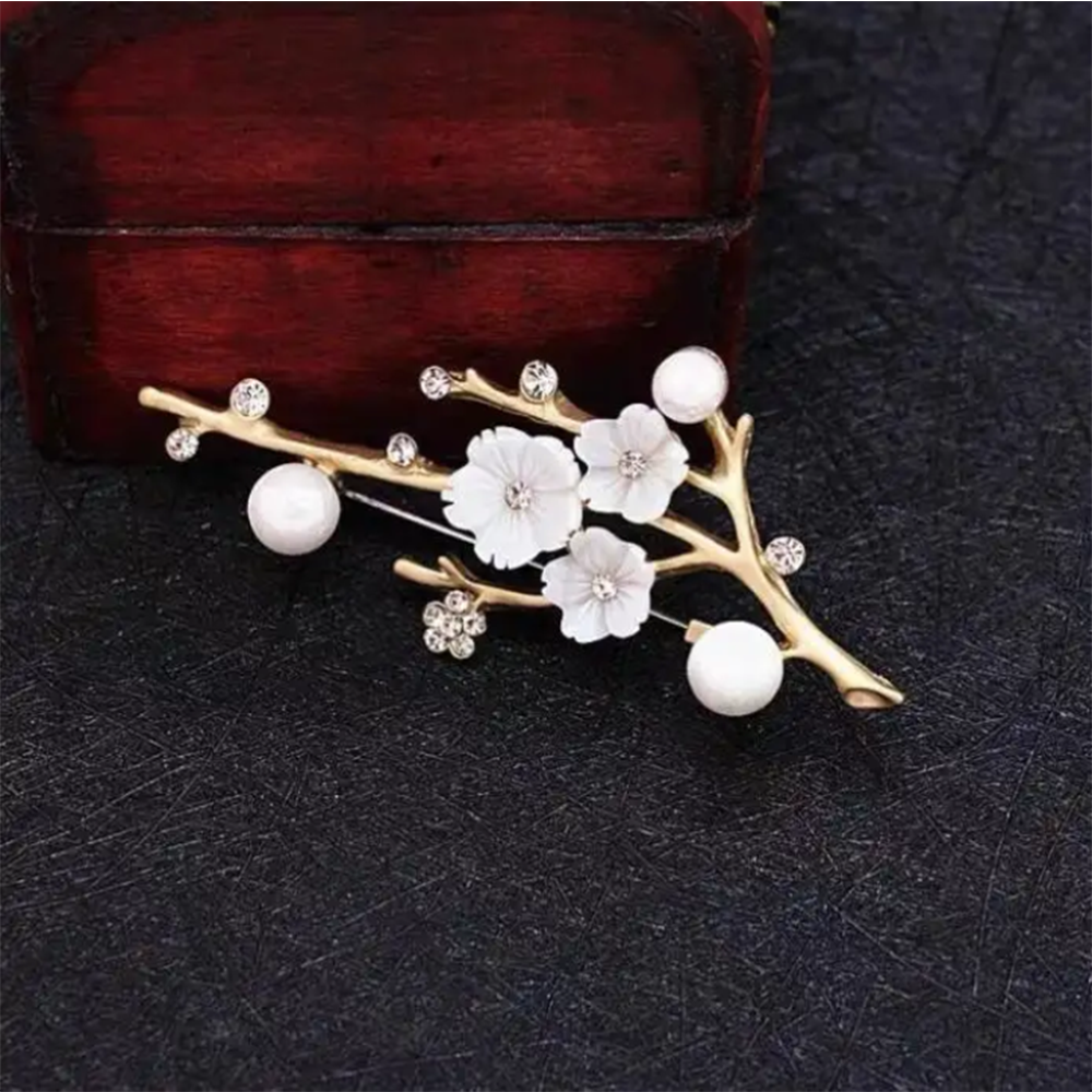 Metal Brooch Hijab Safety Pin For Girls And Women - REHP21