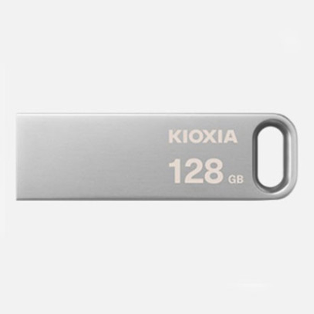 Kioxia Trans U366 USB Flash Drive - 128GB - Silver