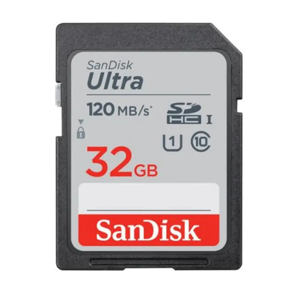 SanDisk Ultra UHS-I SDHC Class-10 Memory Card - 32GB 