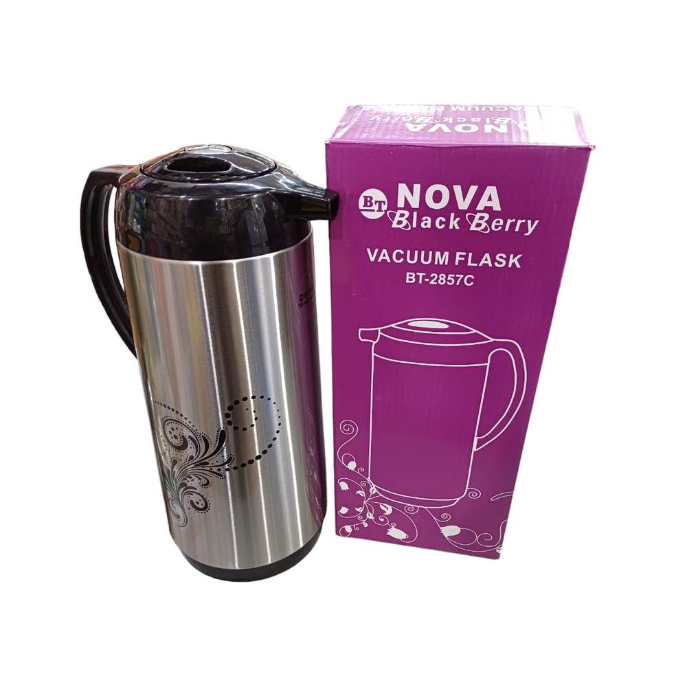 Nova BT 2857C Black Berry Vacuum Flask 1.6 Liter Crave0052