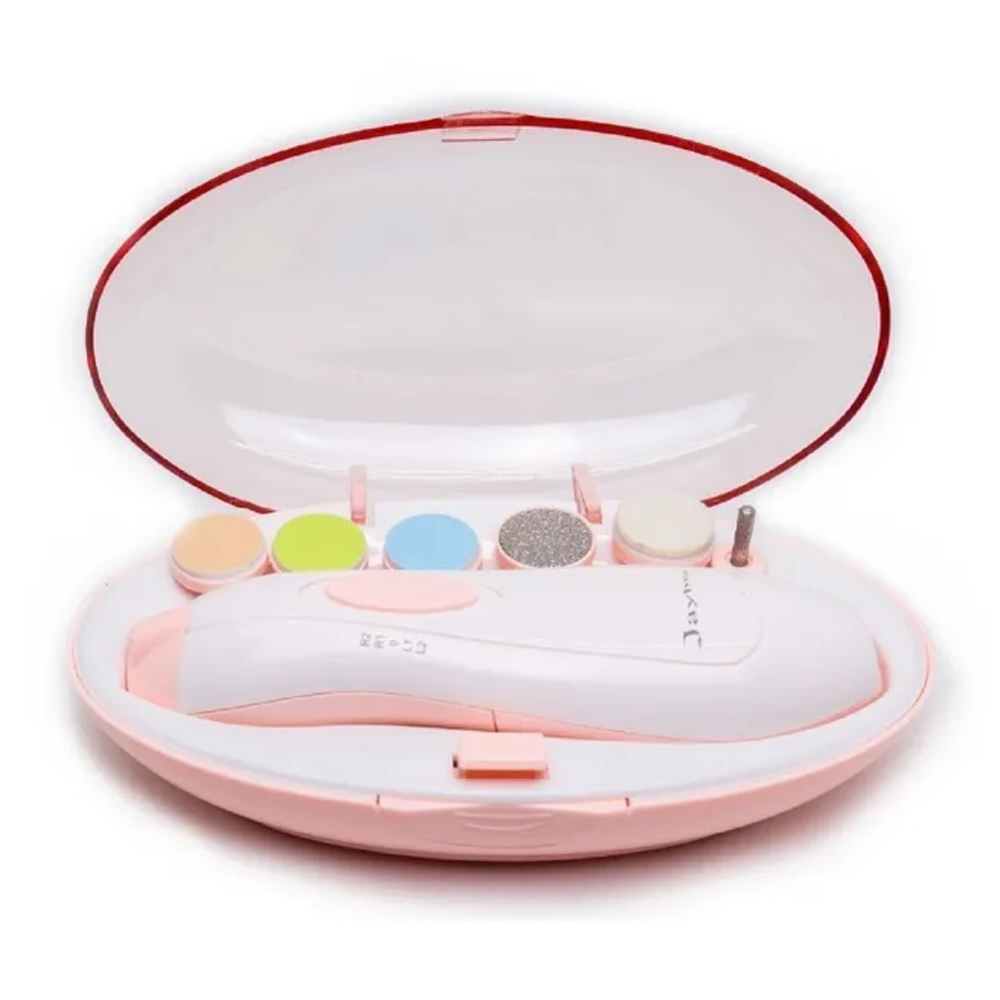 Safe Electric Nail Clippers for Baby Pink and Blue