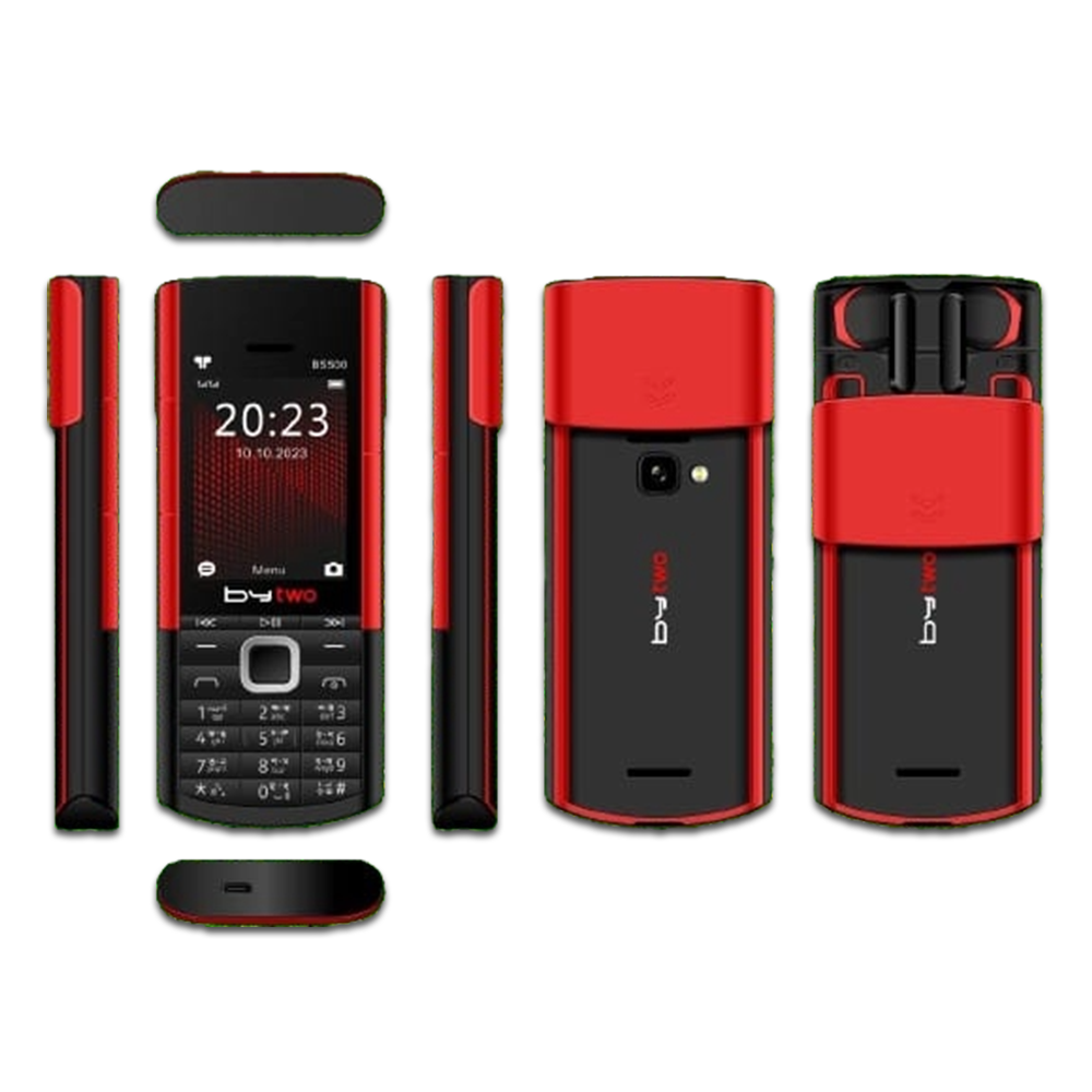 Bytwo BS500 Dual SIM Feature Phone - Black