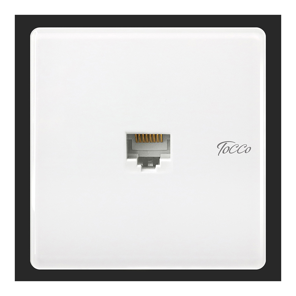 Tocco A1 Series 8 Pin Data Socket - White