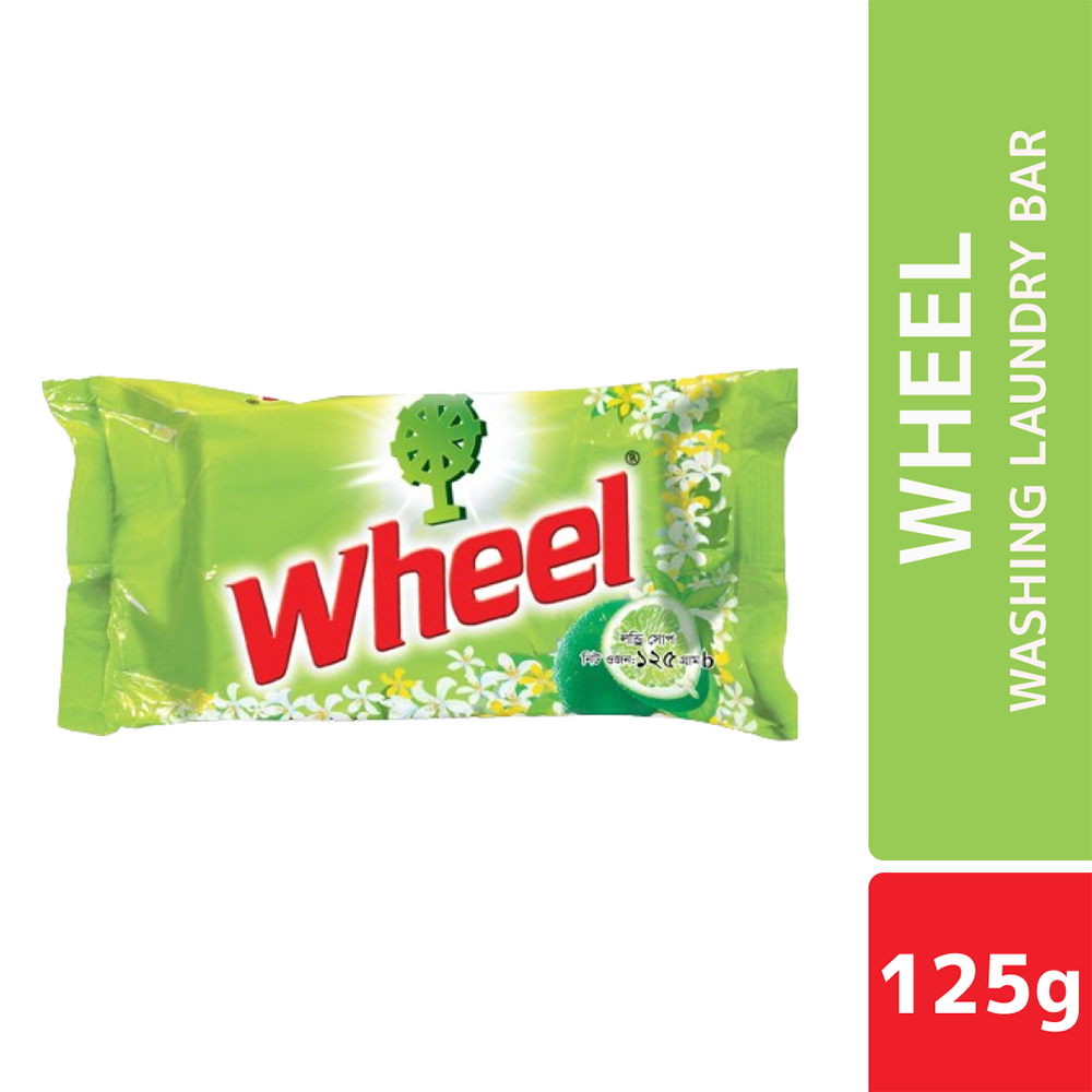 Wheel Washing Laundry Bar -125gm