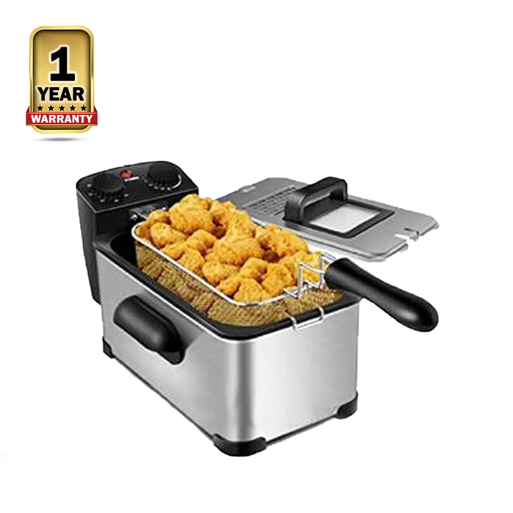 Miyako  DF-5412-A Deep Fryer - 1800 Watts - Silver